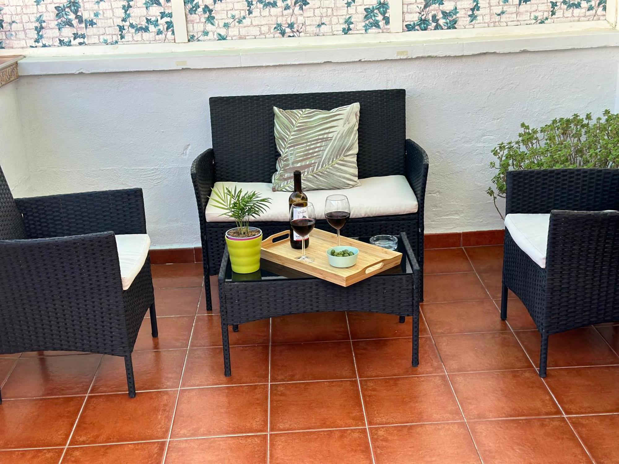 El Rincon De Apolo. Atico Con Aparcamiento Gratis. Apartman Málaga Kültér fotó