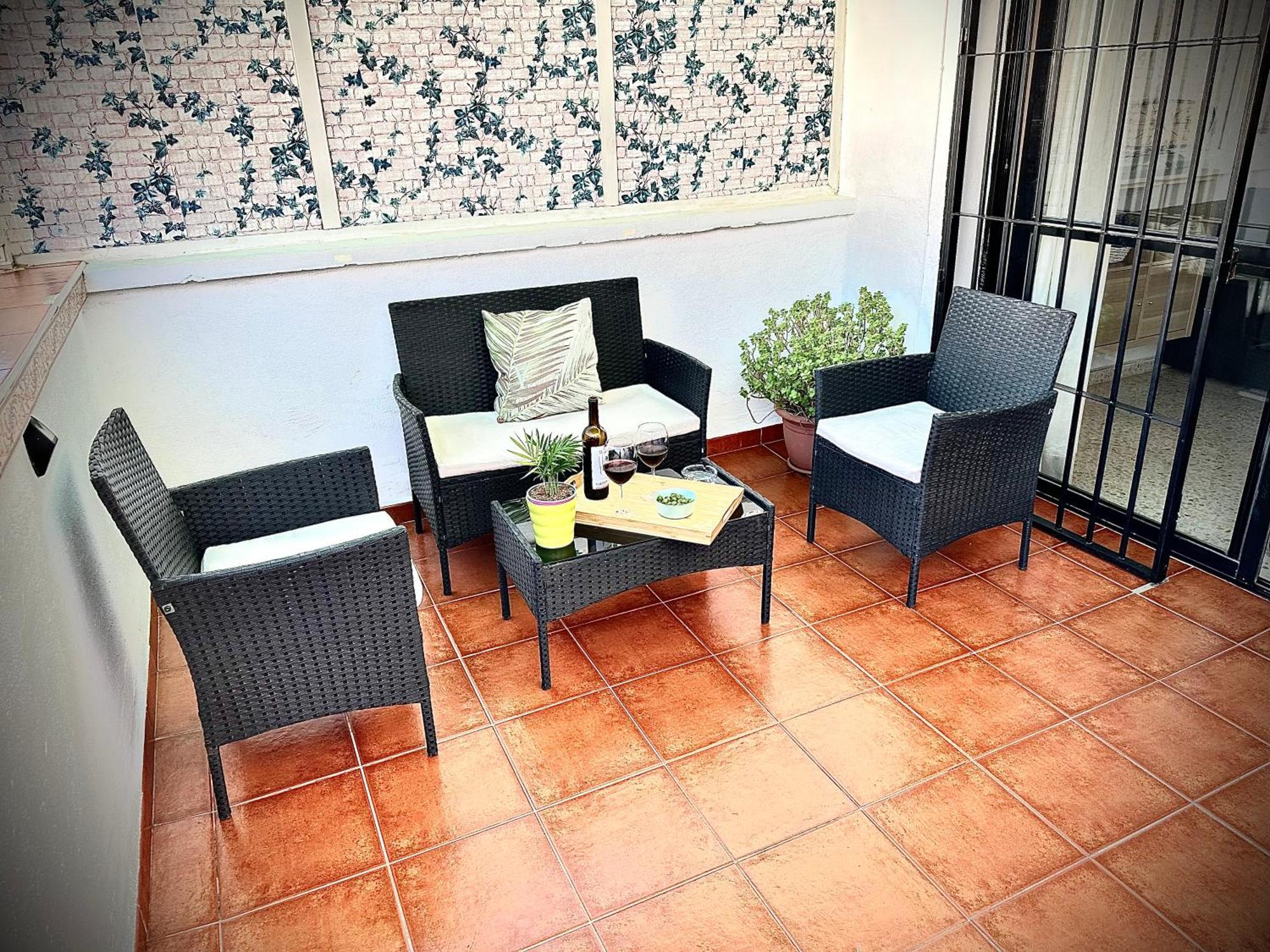 El Rincon De Apolo. Atico Con Aparcamiento Gratis. Apartman Málaga Kültér fotó